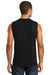 District DT6300 Mens Very Important Muscle Tank Top Black Back
