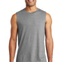 District Mens Very Important Muscle Tank Top - Grey Frost