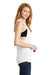District DT6301 Womens Very Important Festival Tank Top White Side