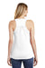 District DT6302 Womens Very Important Tank Top White Back