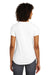 District DT6401 Womens Very Important Short Sleeve Crewneck T-Shirt White Back