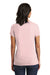 District DT6503 Womens Very Important Short Sleeve V-Neck T-Shirt Dusty Pink Back