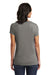 District DT6503 Womens Very Important Short Sleeve V-Neck T-Shirt Heather Grey Back