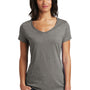 District Womens Very Important Short Sleeve V-Neck T-Shirt - Grey Frost