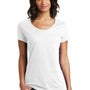 District Womens Very Important Short Sleeve V-Neck T-Shirt - White
