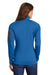 Eddie Bauer EB235 Womens Performance Fleece 1/4 Zip Sweatshirt Ascent Blue Back