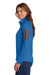 Eddie Bauer EB235 Womens Performance Fleece 1/4 Zip Sweatshirt Ascent Blue Side
