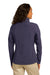 Eddie Bauer EB533 Womens Shaded Crosshatch Wind & Water Resistant Full Zip Jacket Purple Back