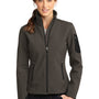 Eddie Bauer Womens Rugged Water Resistant Full Zip Jacket - Canteen Brown - Closeout