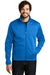 Eddie Bauer EB540 Mens StormRepel Water Resistant Full Zip Jacket Heather Brilliant Blue/Grey Front