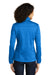 Eddie Bauer EB541 Womens StormRepel Water Resistant Full Zip Jacket Heather Brilliant Blue/Grey Back