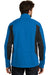 Eddie Bauer EB542 Mens Trail Water Resistant Full Zip Jacket Expedition Blue/Black Back