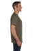 Econscious EC1000 Mens Short Sleeve Crewneck T-Shirt Meteorite Brown Side