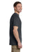 Econscious EC1075 Mens Short Sleeve Crewneck T-Shirt Charcoal Grey Side