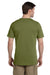 Econscious EC1075 Mens Short Sleeve Crewneck T-Shirt Loden Green Back