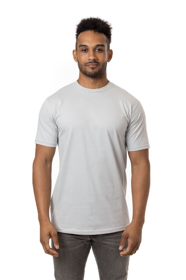 Econscious EC1075 Mens Short Sleeve Crewneck T-Shirt Silver Grey Front