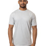 Econscious Mens Short Sleeve Crewneck T-Shirt - Silver Grey - NEW