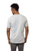 Econscious EC1075 Mens Short Sleeve Crewneck T-Shirt Silver Grey Back