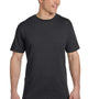 Econscious Mens Short Sleeve Crewneck T-Shirt - Charcoal Black