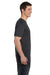Econscious EC1080 Mens Short Sleeve Crewneck T-Shirt Charcoal Grey Side