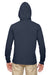 Econscious EC1085 Mens Eco Jersey Hooded Sweatshirt Hoodie Water Blue Back