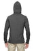 Econscious EC1085 Mens Eco Jersey Hooded Sweatshirt Hoodie Charcoal Grey Back