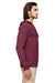 Econscious EC1085 Mens Eco Jersey Hooded Sweatshirt Hoodie Berry Red Side