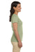 Econscious EC3000 Womens Heather Sueded Short Sleeve Crewneck T-Shirt Wasabi Green Side