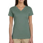 Econscious Womens Short Sleeve V-Neck T-Shirt - Blue Sage