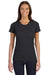 Econscious EC3800 Womens Short Sleeve Crewneck T-Shirt Charcoal Grey Front