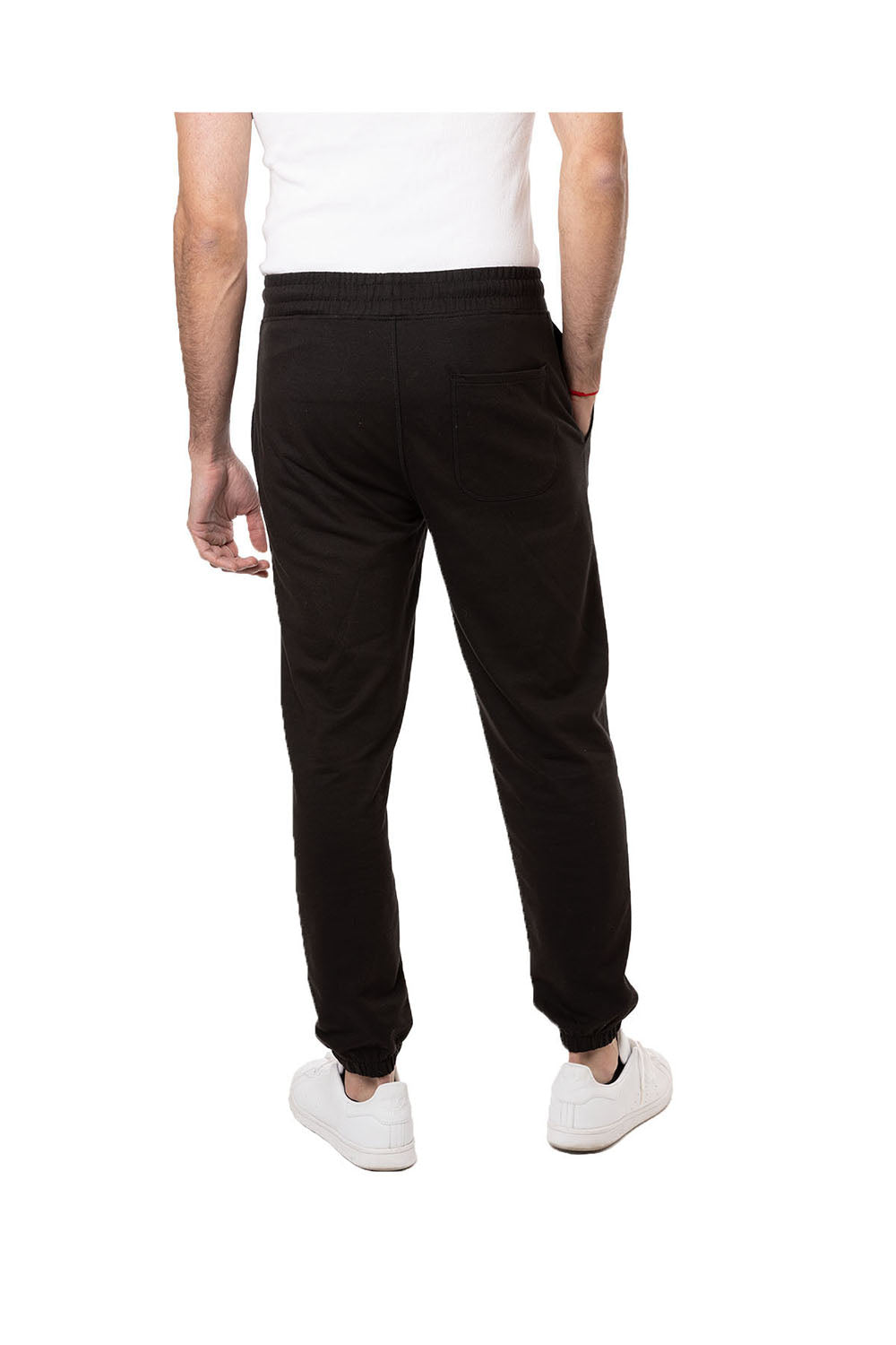 Econscious EC5400 Mens Motion Jogger Sweatpants w/ Pockets Black Back