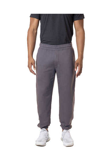 Econscious EC5400 Mens Motion Jogger Sweatpants w/ Pockets Graphite Grey Front