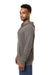 Econscious EC5980 Mens Hemp Hero Full Zip Hooded Sweatshirt Hoodie Stonework Grey Side