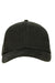 Econscious EC7025 Mens Eco Baseball Adjustable Hat Black Front