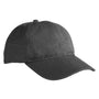 Econscious Mens Washed Hemp Blend Snapback Baseball Hat - Charcoal Grey