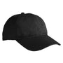 Econscious Mens Washed Hemp Blend Snapback Baseball Hat - Black - NEW