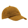 Econscious Mens Washed Hemp Blend Snapback Baseball Hat - Old Gold