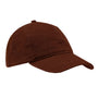 Econscious Mens Washed Hemp Blend Snapback Baseball Hat - Sienna - NEW