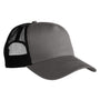 Econscious Mens Eco Snapback Trucker Hat - Charcoal Grey/Black