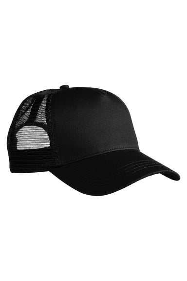 Econscious EC7094 Mens Eco Trucker Hat Black Front