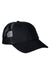 Econscious EC7095 Mens Adjustable Trucker Hat Black Front