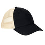 Econscious Mens Adjustable Trucker Hat - Black/Oyster