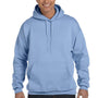 Hanes Mens Ultimate Cotton PrintPro XP Hooded Sweatshirt Hoodie - Light Blue