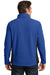 Port Authority F216 Mens Full Zip Fleece Jacket Royal Blue/Black Back