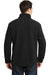 Port Authority F217 Mens Full Zip Fleece Jacket Black Back