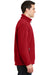 Port Authority F217 Mens Full Zip Fleece Jacket Red Side