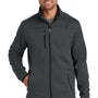 Port Authority Mens Full Zip Fleece Jacket - Graphite Grey