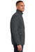 Port Authority F222 Mens Full Zip Fleece Jacket Graphite Grey Side
