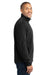 Port Authority F223 Mens Full Zip Microfleece Jacket Black Side