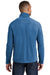 Port Authority F224 Mens Microfleece 1/4 Zip Sweatshirt Royal Blue Back